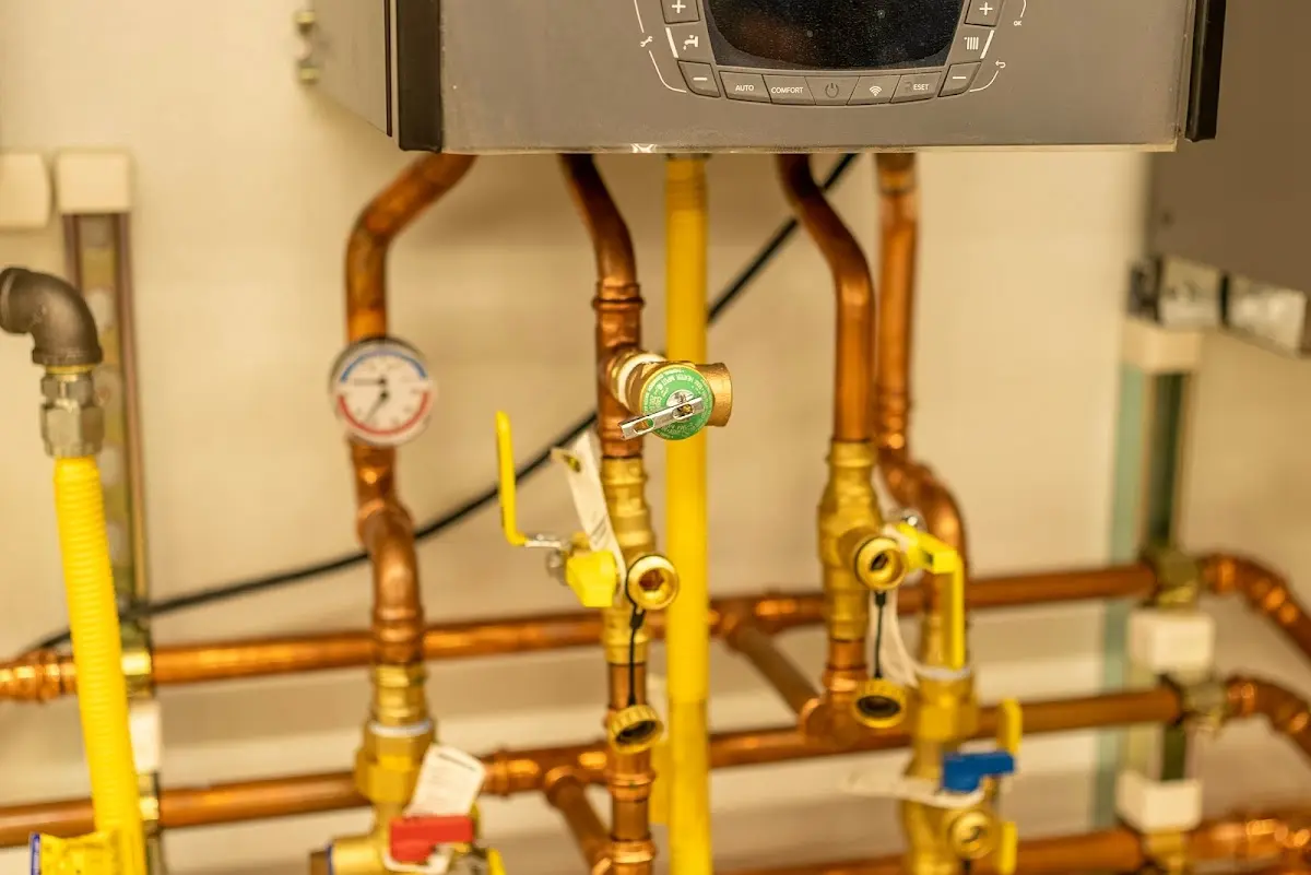 Licensed technician providing Slab Leak Repair for a homeowner in St. Paul Park